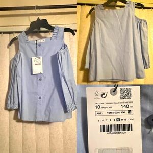 Zara Brand New Cut Out Shoulders Size 10